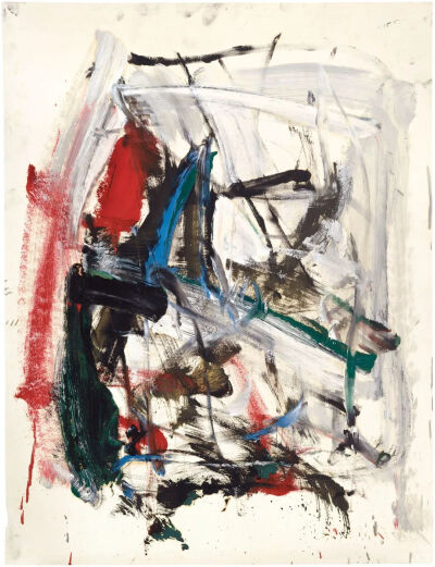 Untitled,1958,Oil on paper,75.57x65.07cm