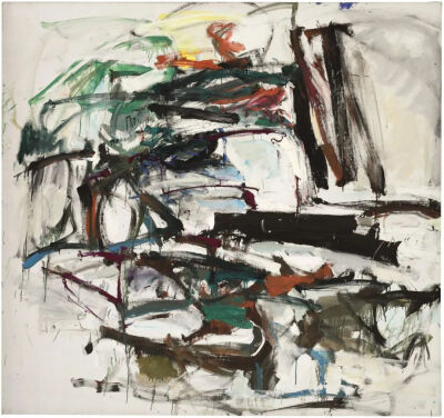 Cercando un ago,1959,Oil on canvas,160x170.2cm