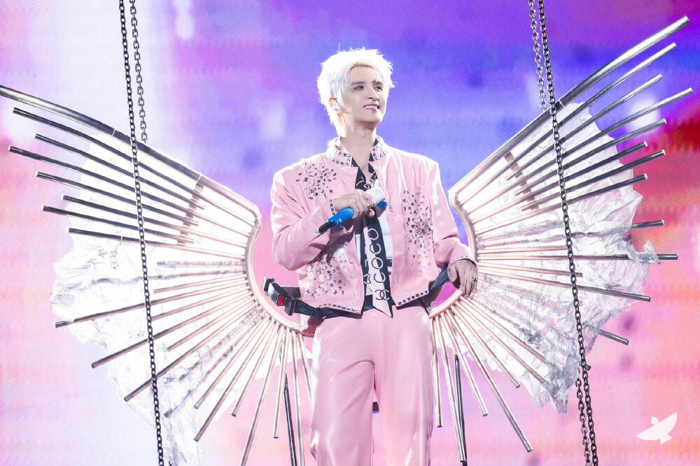 张远 粉色衣服 蓝色衣服 红色衣服 三巡白演唱会