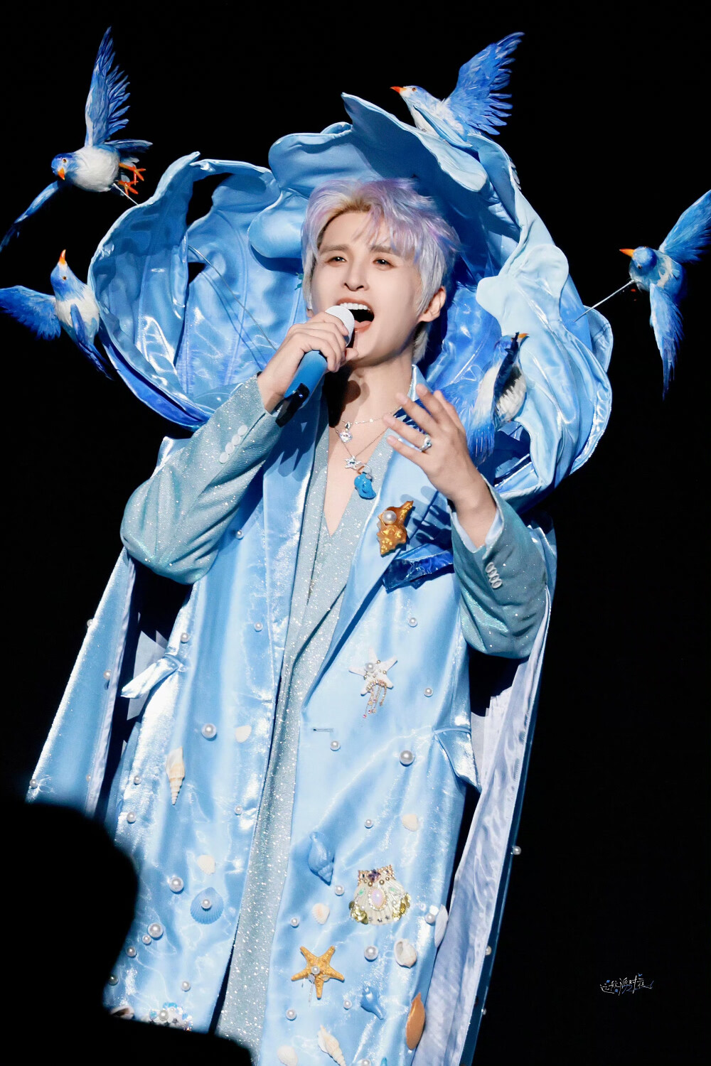 张远 粉色衣服 蓝色衣服 红色衣服 三巡白演唱会