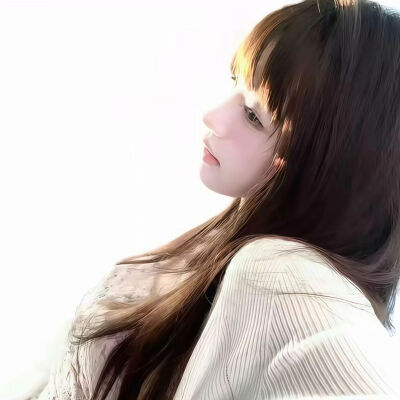 侧影女头