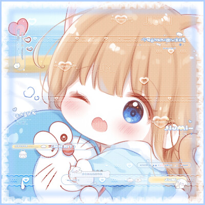 哆啦A梦情侣头像