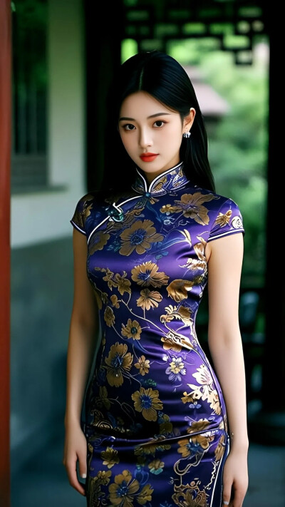 #旗袍壁纸#旗袍雅韵