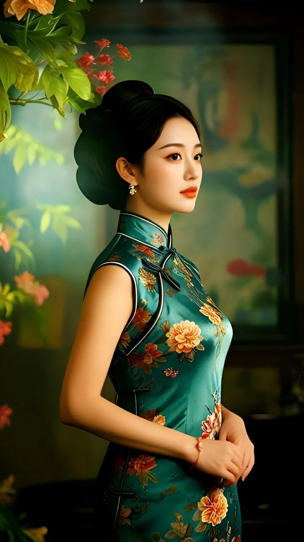 旗袍壁纸#旗袍雅韵