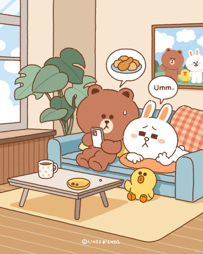 『linefriends』头像▪壁纸