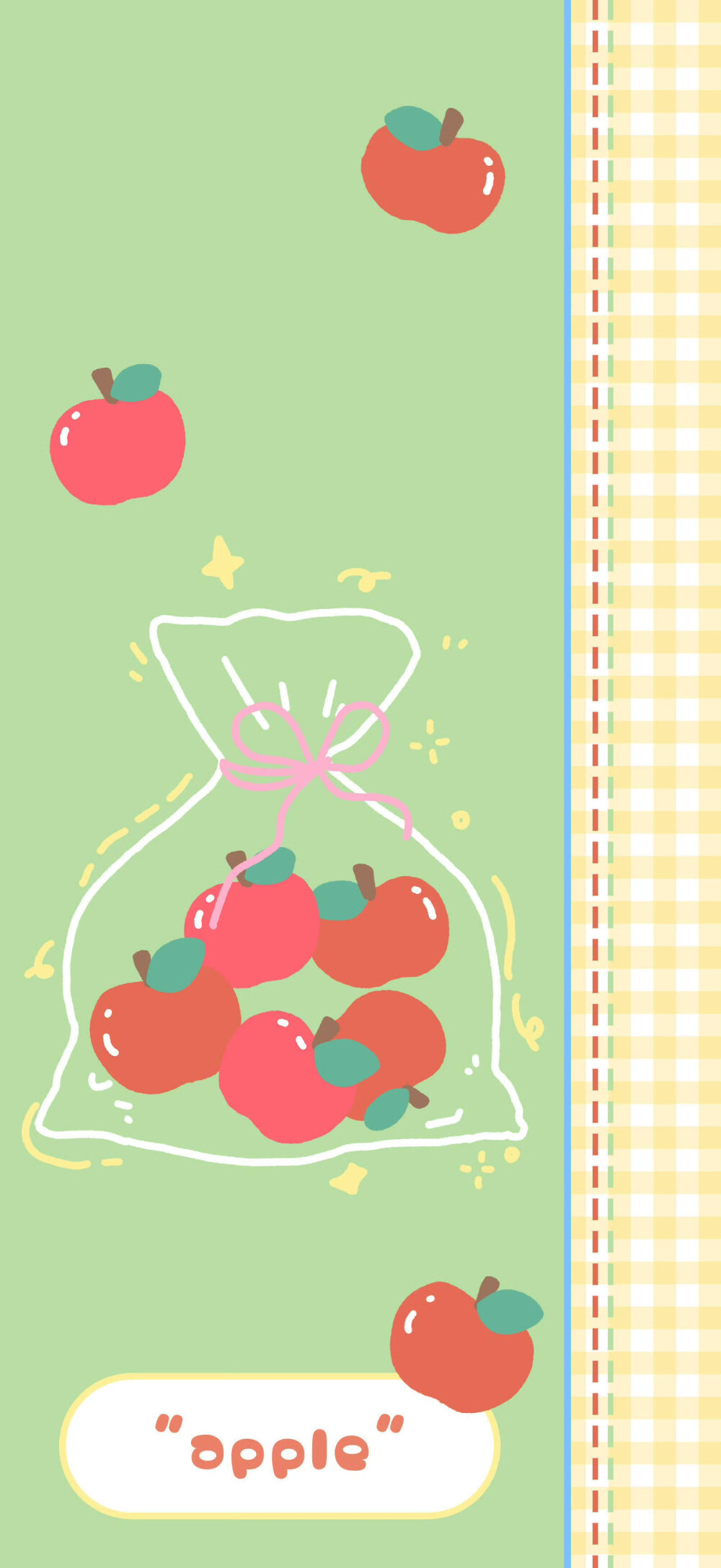红苹果壁纸
画师：isyoo呢
#插画壁纸#