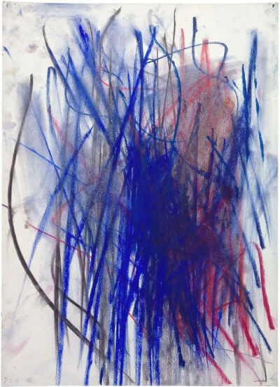 Untitled,1977,Pastel on paper,48.9x35.56cm