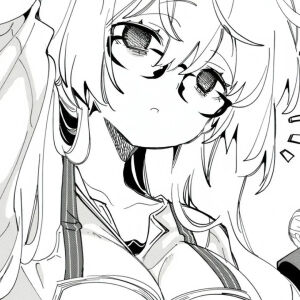 黑白动漫女头