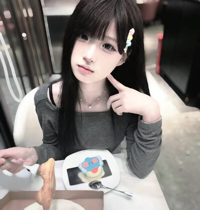 模糊真人女头