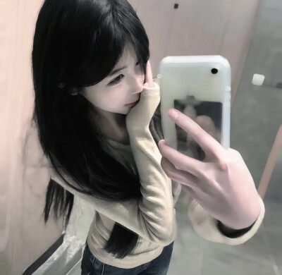 模糊真人女头