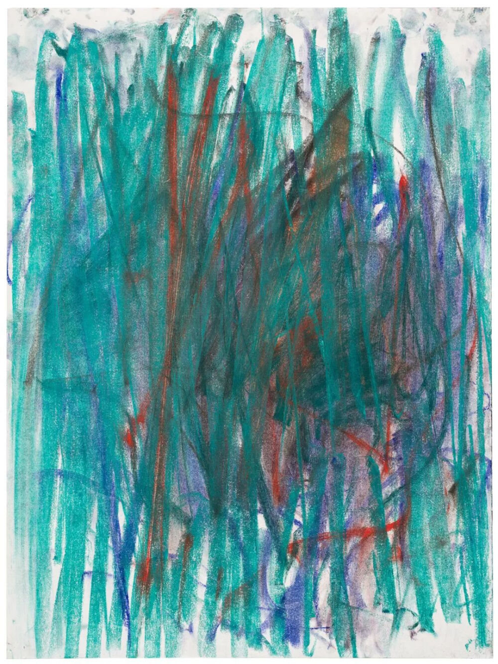 Untitled,1977,Pastel on paper,48.7x36.4cm