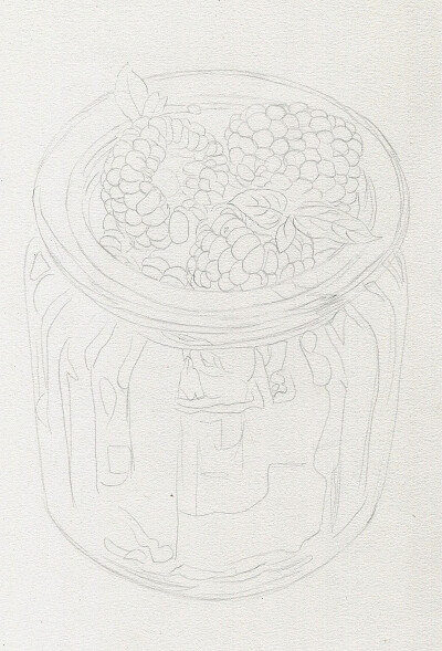 彩铅画