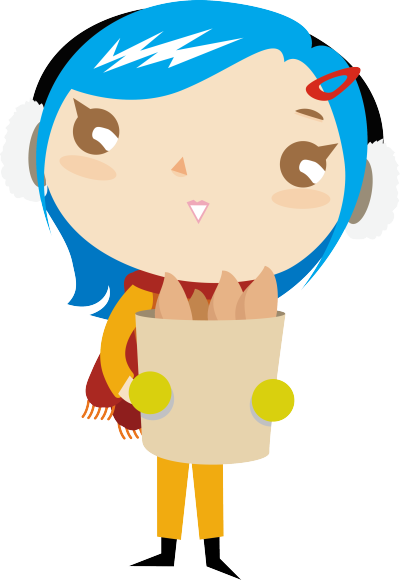 矢量卡通人物 女性