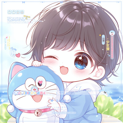 可爱的哆啦A梦头像