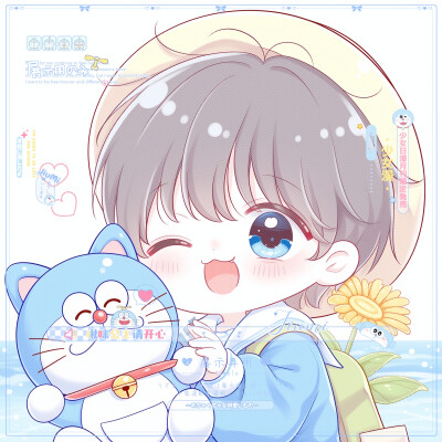 可爱的哆啦A梦头像