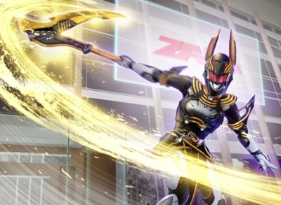 假面骑士瓦尔基里，战斗胡狼劫持者。镰刀收割。(侵权删)