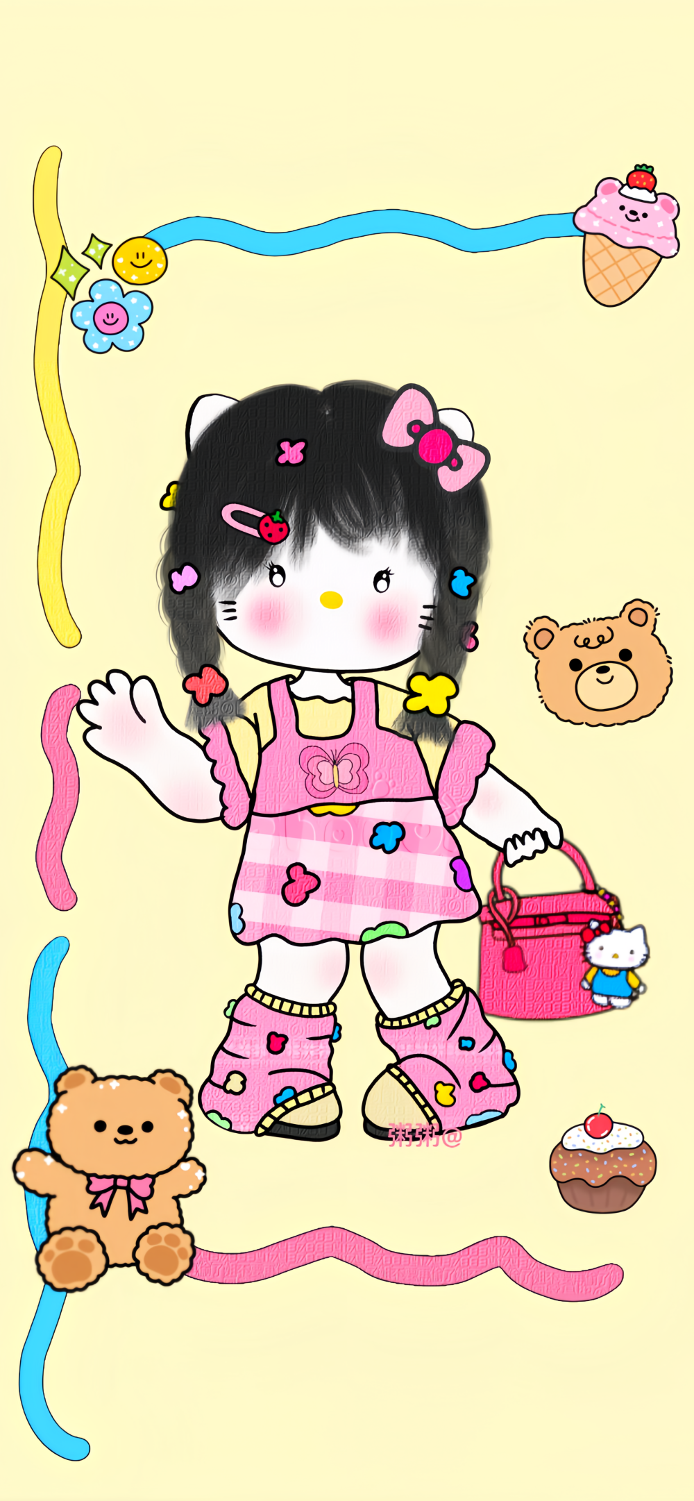 kt壁纸粥粥原创