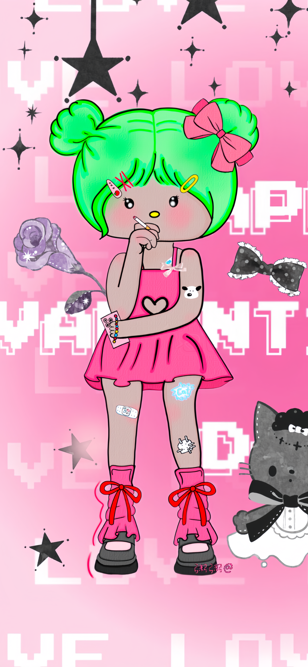 kt壁纸粥粥原创