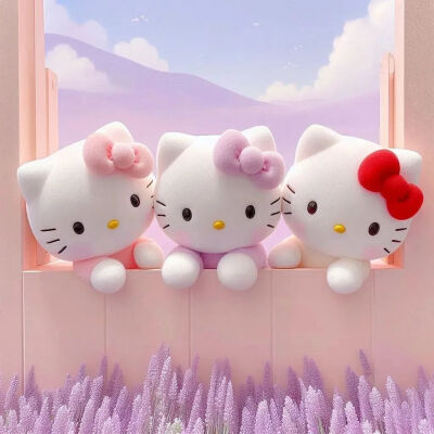 sanrio 卡通 头像 萌图 hellokitty