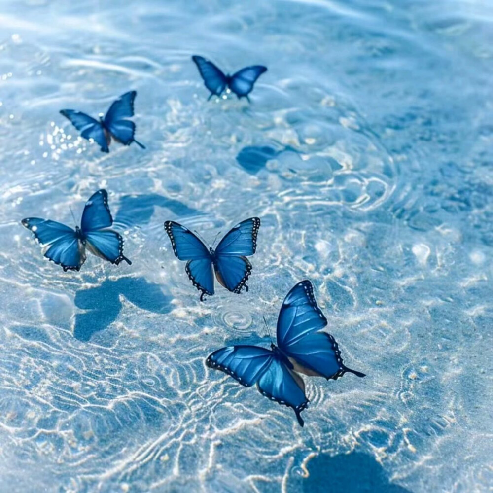 微信朋友圈背景蓝色系