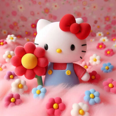 sanrio 卡通 头像 萌图 hellokitty