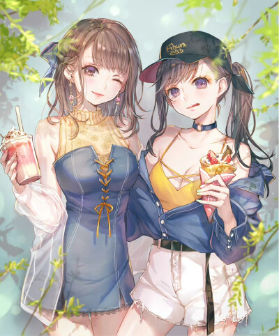 来源@Sailor_楠楠:
画师青十紅✦C103日_西め62a 美图