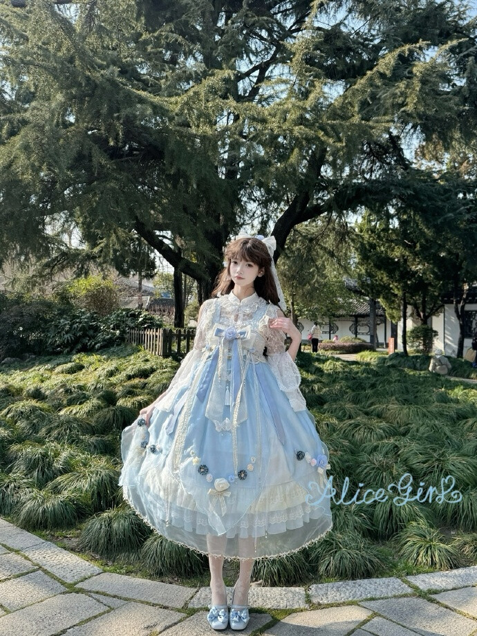 中华风lo裙永远的神！终于被我蹲到蝶语再贩啦