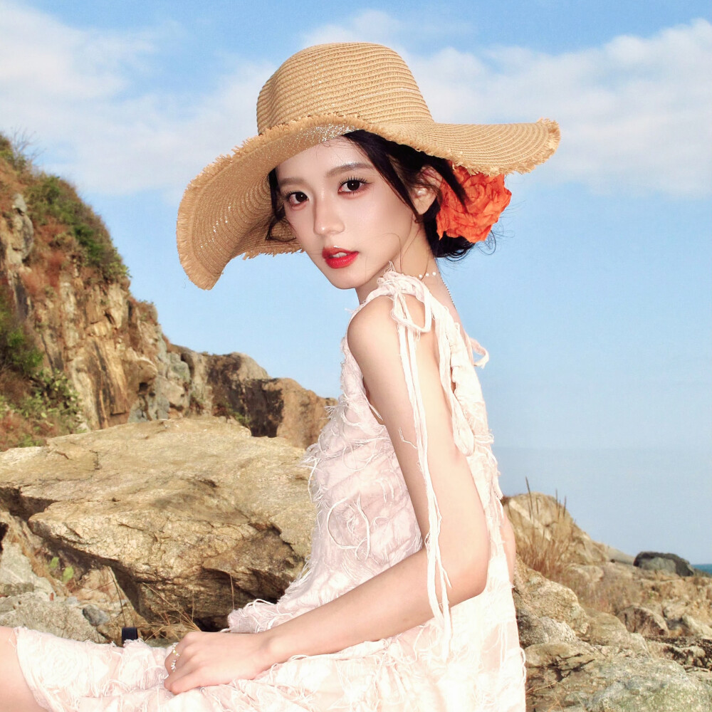 海边女头