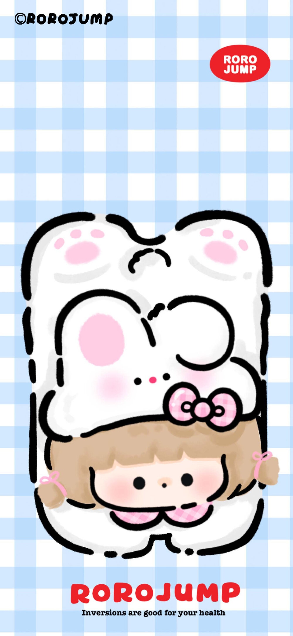 一起快乐倒立！