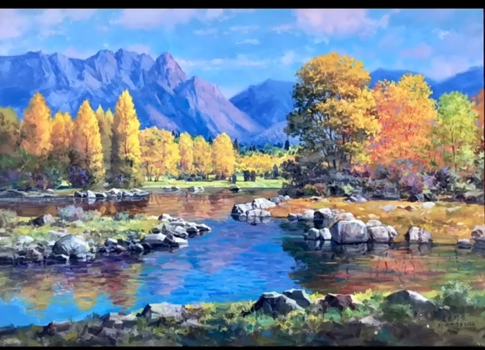 油画