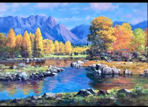 油画