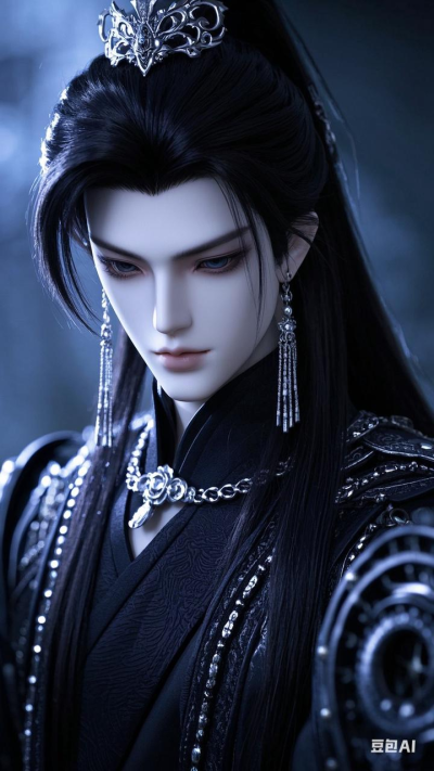 古风黑衣美男壁纸