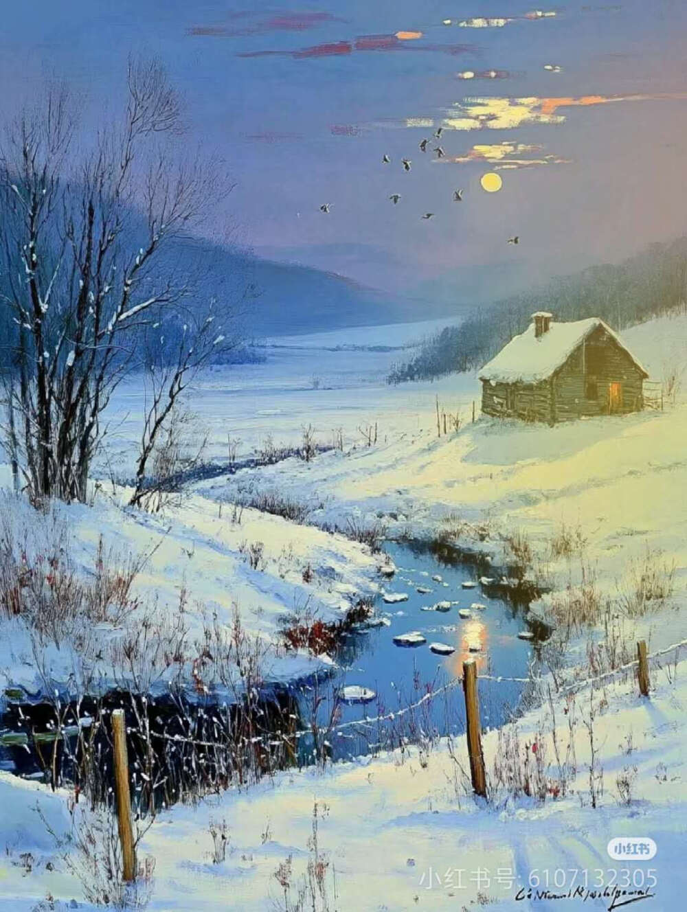油画