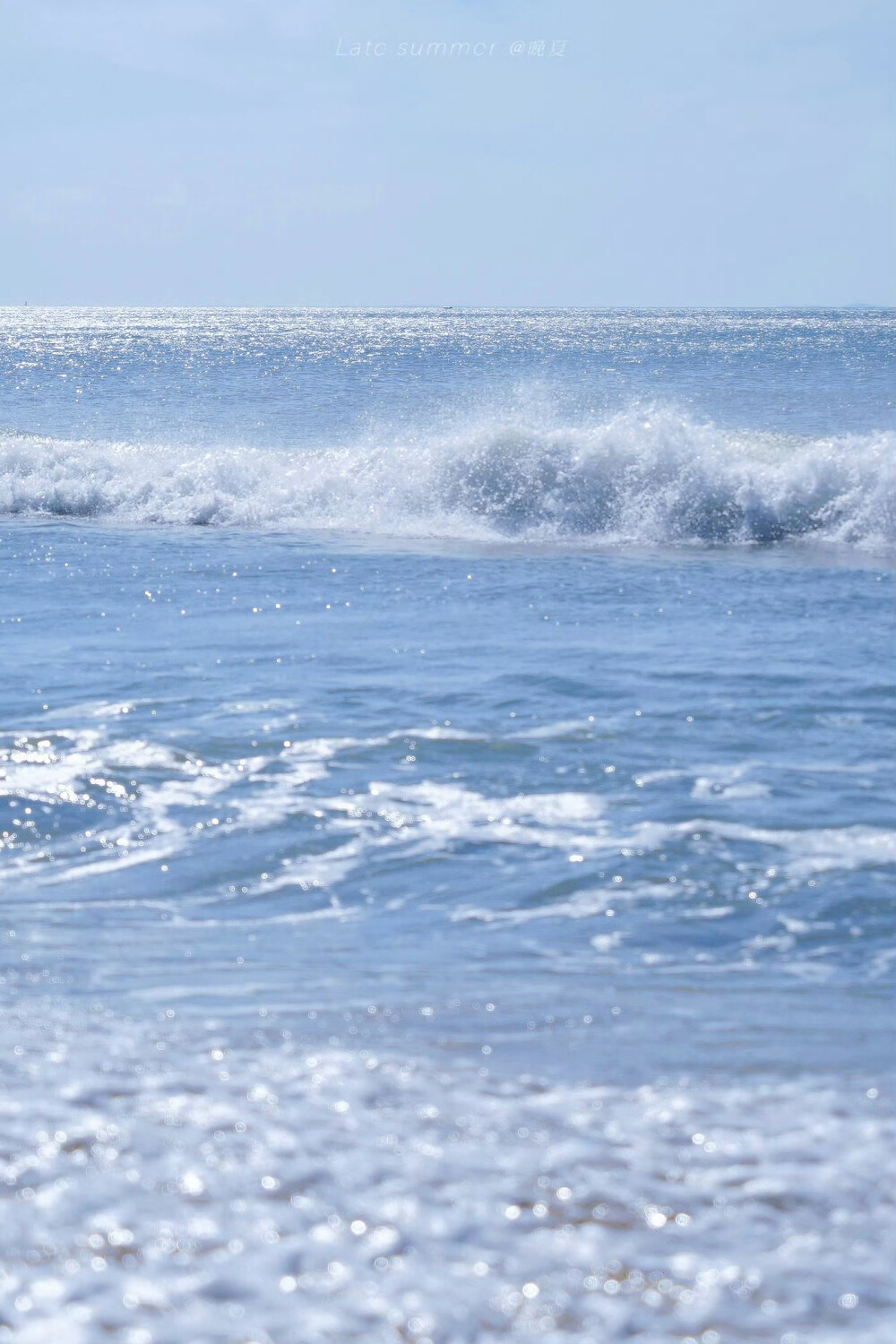 薄荷味的海 ©晚夏