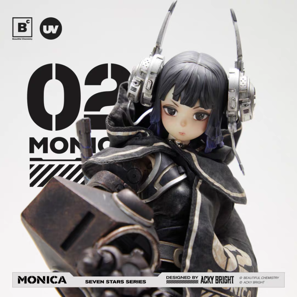 【Bang】UNDERVERSE SEVEN STARS 02号MONICA 1/6可动人偶