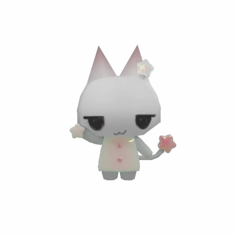 古早味小猫白底头像