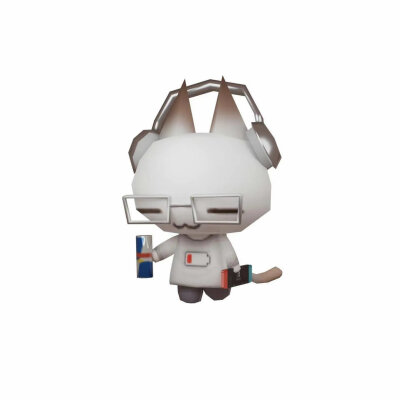 古早味小猫白底头像