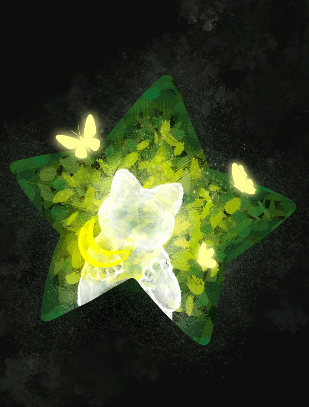 梦幻梦境插画画师:new gloves