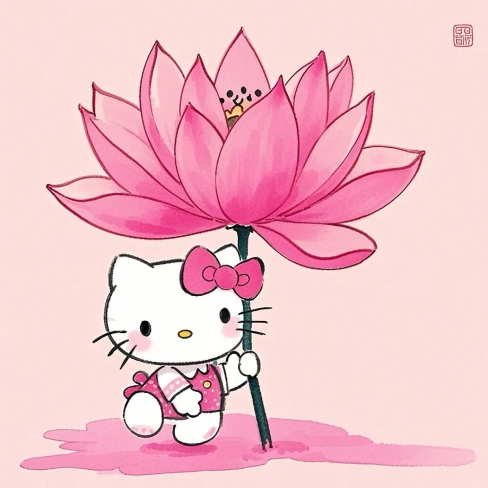 Hello Kitty头像 微信头像 QQ头像 毛毡 公仔 软绵绵 超级可爱 花花 荷花