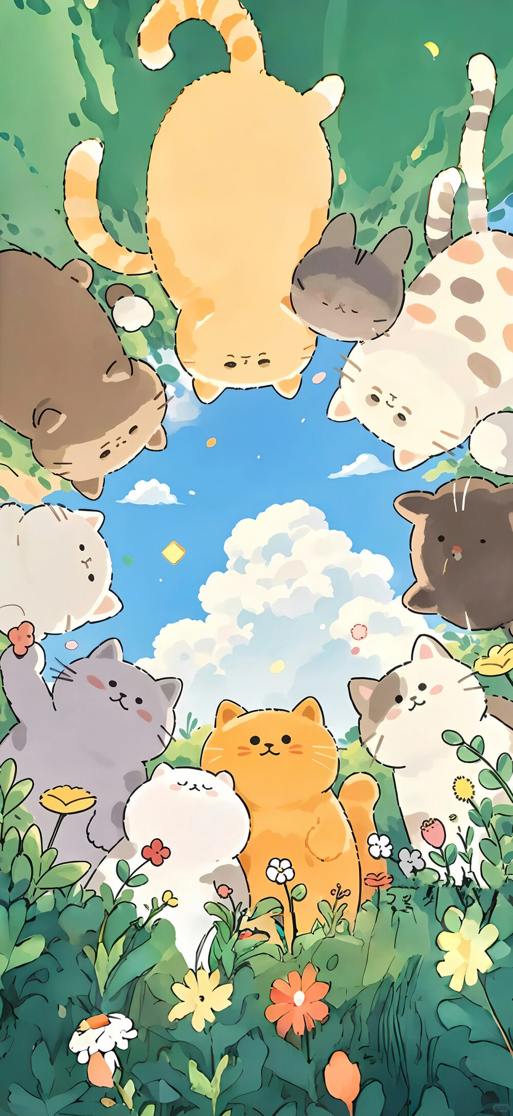 治愈系插画 小红书：ALEX乐顿