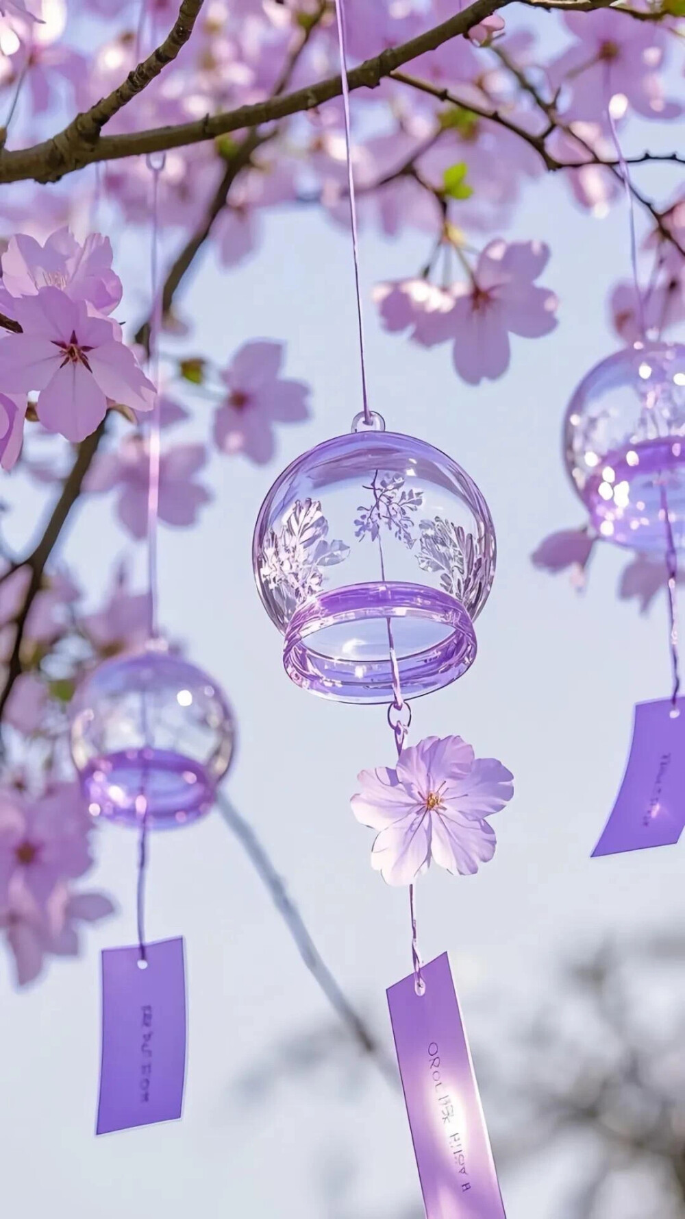紫色风铃
