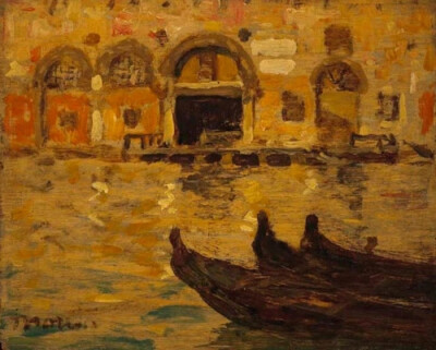 詹姆斯·威尔逊·莫里斯（James Wilson Morrice，1865-1924年），是国际上闻名的加拿大景观画家之一，他的作品漂亮的灰色调永远显得那么含蓄神秘，好的色调也是一幅优秀色彩作品的灵魂。