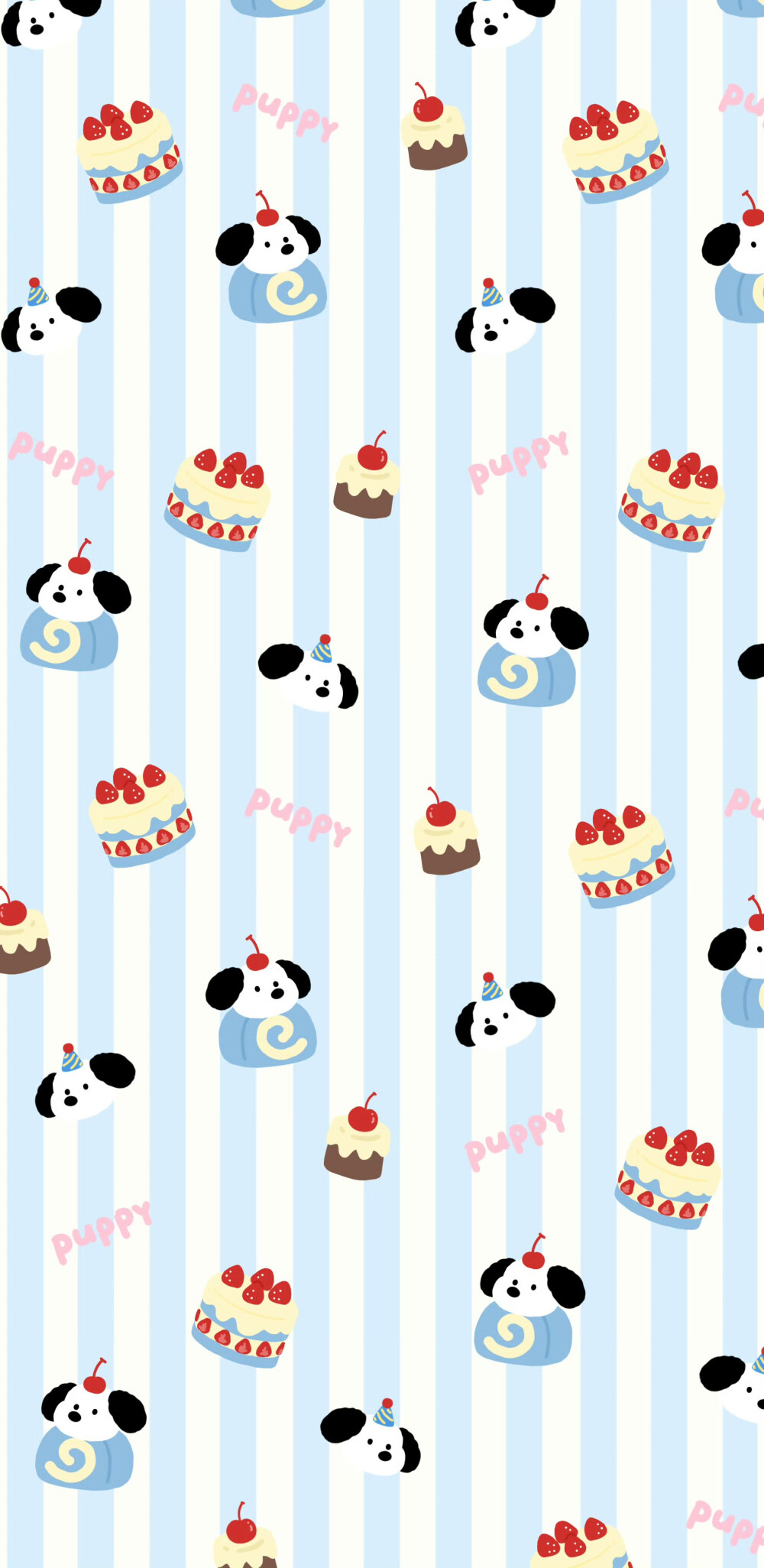 蓝色可爱壁纸
画师：南空直美_
#插画壁纸#