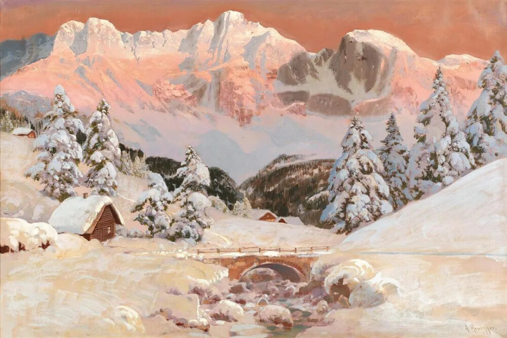 阿洛伊斯·阿内格是奥地利著名的画家，出生于1879年3月9日，逝世于1967年8月11日。