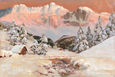 阿洛伊斯·阿内格是奥地利著名的画家，出生于1879年3月9日，逝世于1967年8月11日。