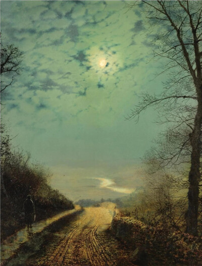 约翰·阿特金森·格里姆肖（John Atkinson Grimshaw，1836年9月6日－1893年10月13日）是英国维多利亚时代的著名画家，以其独特的夜景和城市景观作品而闻名。