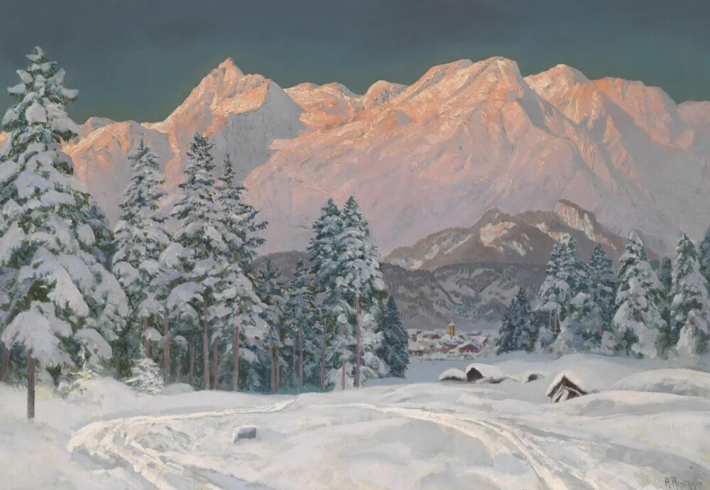 阿洛伊斯·阿内格是奥地利著名的画家，出生于1879年3月9日，逝世于1967年8月11日。