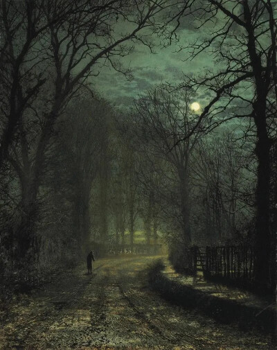 约翰·阿特金森·格里姆肖（John Atkinson Grimshaw，1836年9月6日－1893年10月13日）是英国维多利亚时代的著名画家，以其独特的夜景和城市景观作品而闻名。