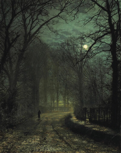 约翰·阿特金森·格里姆肖（John Atkinson Grimshaw，1836年9月6日－1893年10月13日）是英国维多利亚时代的著名画家，以其独特的夜景和城市景观作品而闻名。