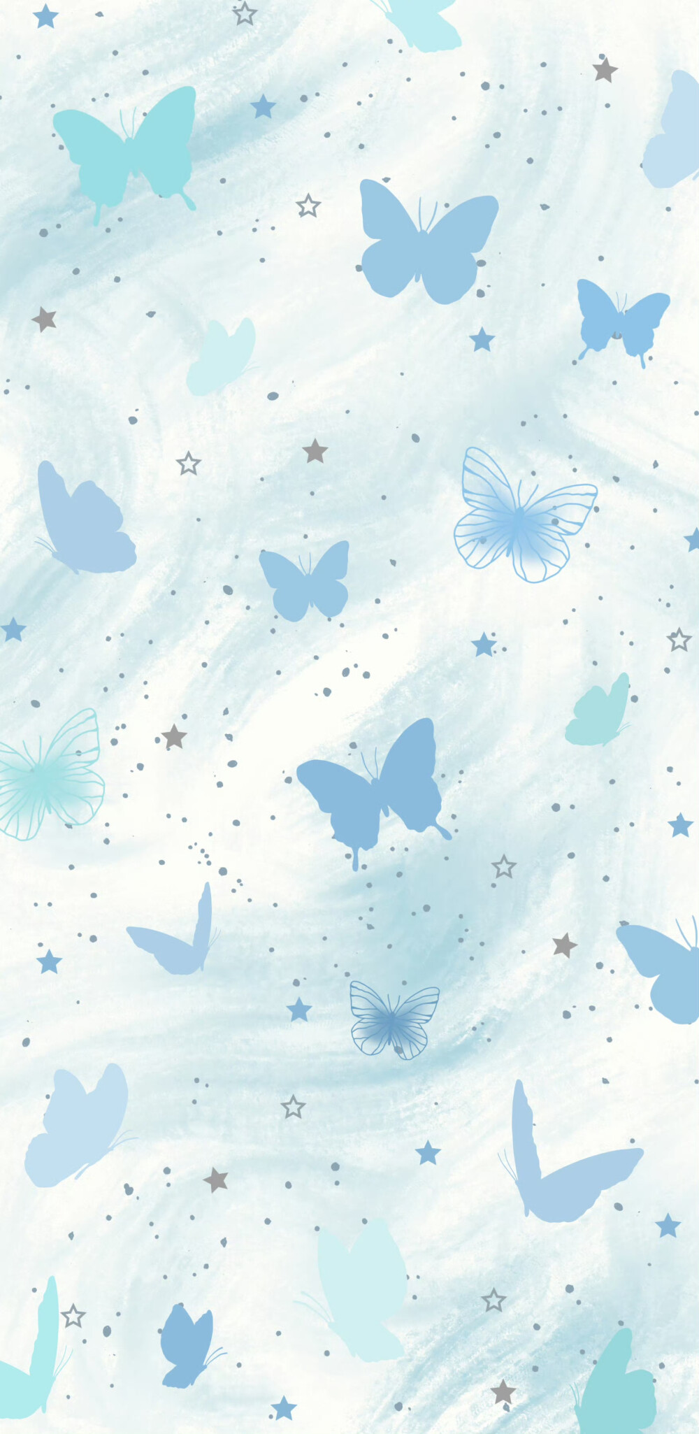 蓝色可爱壁纸
画师：南空直美_
#插画壁纸#
